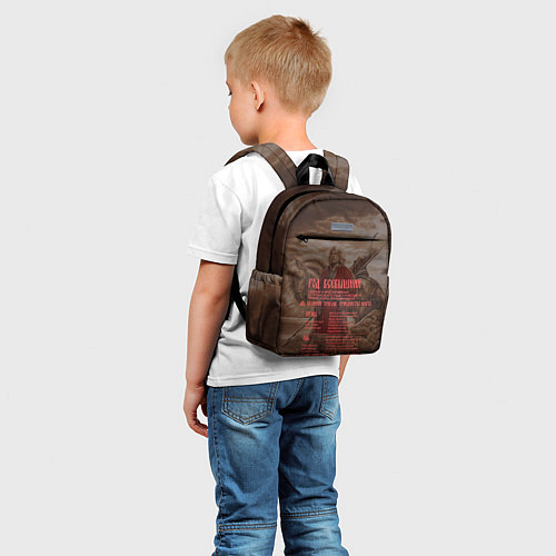 Детский рюкзак ВЕДЫ / 3D-принт – фото 5