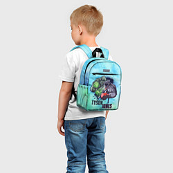 Детский рюкзак Тайсон против Джонса, цвет: 3D-принт — фото 2