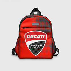 Детский рюкзак Ducati Corse logo, цвет: 3D-принт