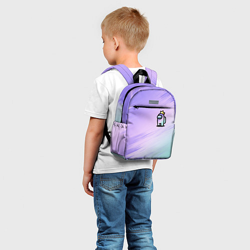 Детский рюкзак AMONG US GRADIENT / 3D-принт – фото 5
