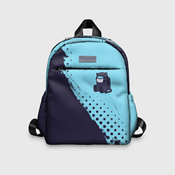 Детский рюкзак AMONG US - Черный Котик, цвет: 3D-принт