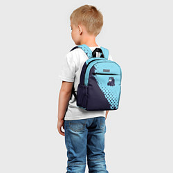 Детский рюкзак AMONG US - Черный Котик, цвет: 3D-принт — фото 2
