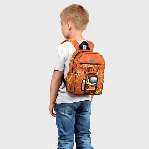 Детский рюкзак Among Us Lightning Z / 3D-принт – фото 5