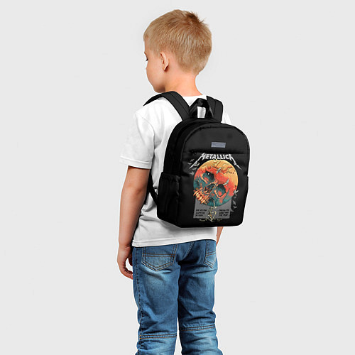 Детский рюкзак Metallica / 3D-принт – фото 5