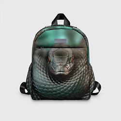 Детский рюкзак Чёрная мамба, цвет: 3D-принт