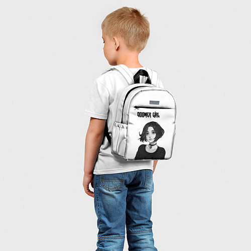 Детский рюкзак Doomer Girl / 3D-принт – фото 5