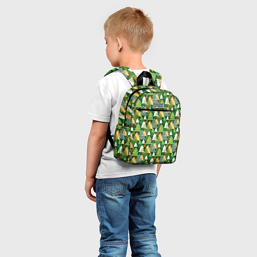 Детский рюкзак Ёлки / 3D-принт – фото 5