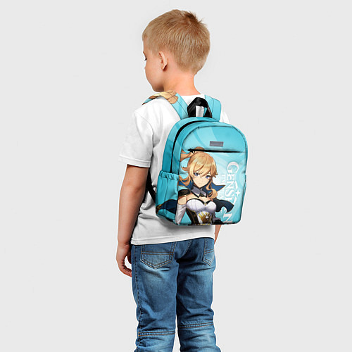 Детский рюкзак GENSHIN IMPACT, ДЖИНН / 3D-принт – фото 5