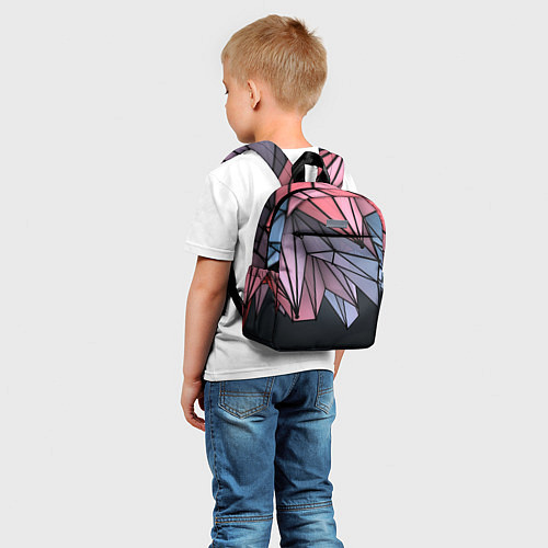 Детский рюкзак ГеометриЧеский Рисунок / 3D-принт – фото 5