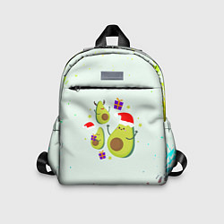 Детский рюкзак Новогодние Авокадо
