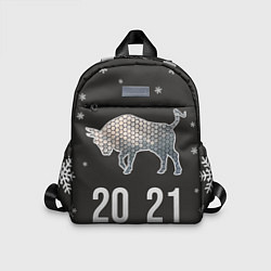 Детский рюкзак Бык 2021, цвет: 3D-принт