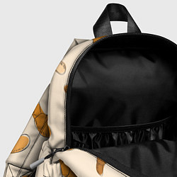 Детский рюкзак Круассаны - Вкусный узор, цвет: 3D-принт — фото 2