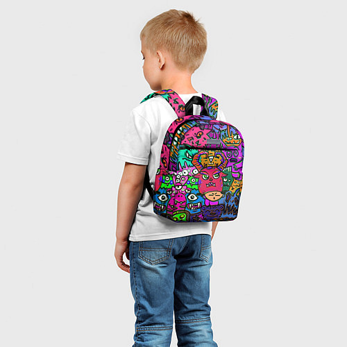 Детский рюкзак Happy / 3D-принт – фото 5