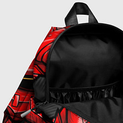 Детский рюкзак Маска механический дьявол, цвет: 3D-принт — фото 2
