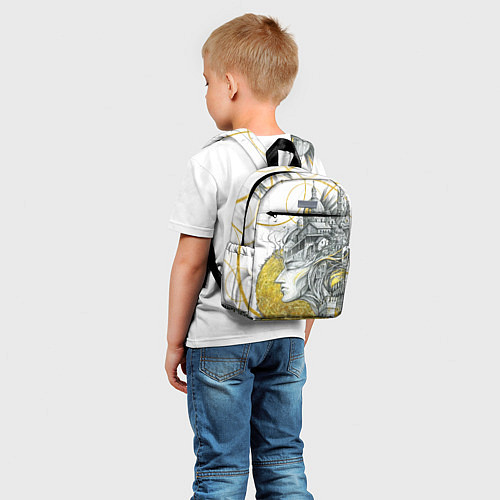 Детский рюкзак Мечты города / 3D-принт – фото 5