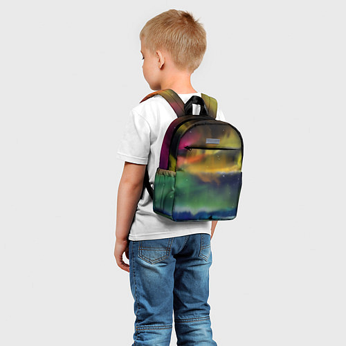 Детский рюкзак Северное сияние / 3D-принт – фото 5