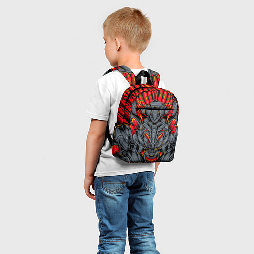 Детский рюкзак Механический дракон / 3D-принт – фото 5