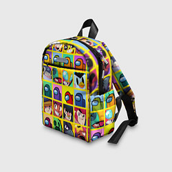 Детский рюкзак Among Us Brawl Stars Персона, цвет: 3D-принт — фото 2