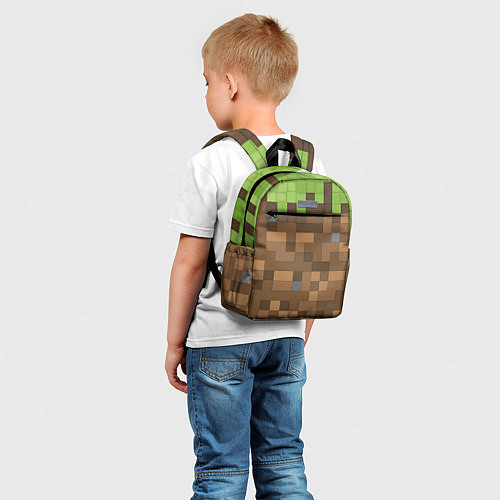 Детский рюкзак Minecraft камуфляж / 3D-принт – фото 5
