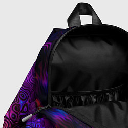 Детский рюкзак НЕОНОВЫЕ РАЗВОДЫ, цвет: 3D-принт — фото 2