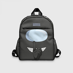 Детский рюкзак AMONG US BLACK IMPOSTOR, цвет: 3D-принт