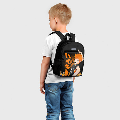 Детский рюкзак ВОЛЕЙБОЛ!! HAIKYUU!! / 3D-принт – фото 5