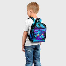 Детский рюкзак Тёмный Лорд Спайк BRAWLSTARS, цвет: 3D-принт — фото 2