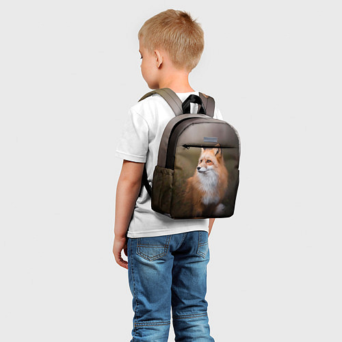 Детский рюкзак Лиса-охотница / 3D-принт – фото 5