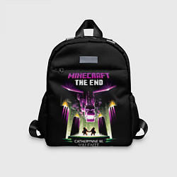 Детский рюкзак Minecraft THE END, цвет: 3D-принт