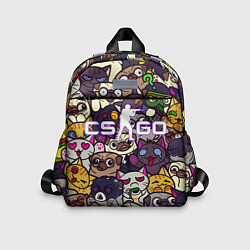 Детский рюкзак CS:GO - Paw Paw Лапки, цвет: 3D-принт