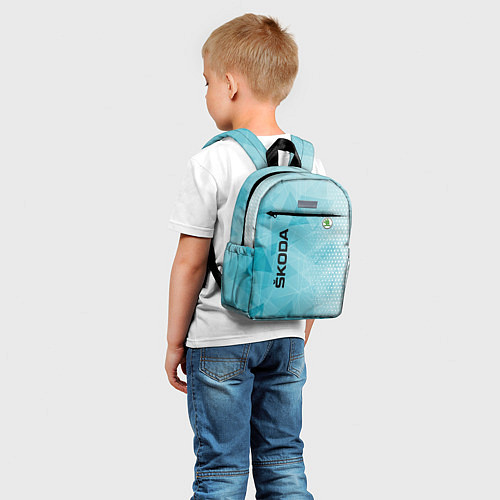 Детский рюкзак SKODA / 3D-принт – фото 5