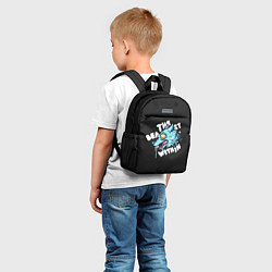 Детский рюкзак Зверь внутри, цвет: 3D-принт — фото 2
