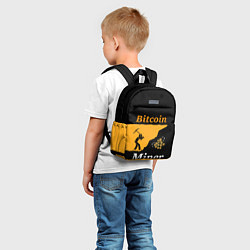 Детский рюкзак БИТКОИН ШАХТЕР BITCOIN Z, цвет: 3D-принт — фото 2