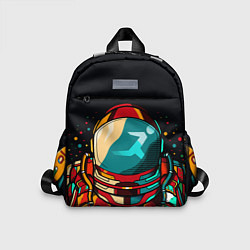 Детский рюкзак Яркий Астронавт, цвет: 3D-принт