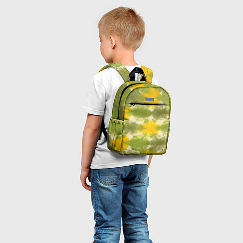 Детский рюкзак Разводы краски / 3D-принт – фото 5