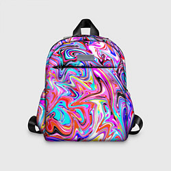 Детский рюкзак ЖИДКИЕ КРАСКИ, цвет: 3D-принт