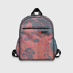 Детский рюкзак Rust Красная текстура Раст, цвет: 3D-принт