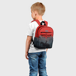 Детский рюкзак На плотве Ведьмак, цвет: 3D-принт — фото 2
