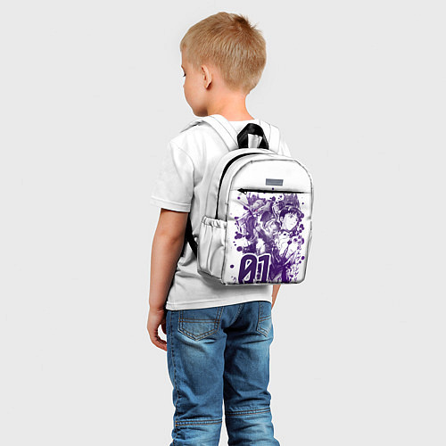 Детский рюкзак Евангелион, EVA 01 / 3D-принт – фото 5