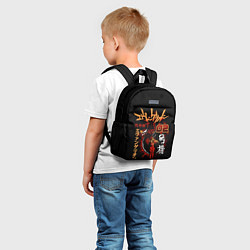 Детский рюкзак Евангелион, EVA 02, цвет: 3D-принт — фото 2