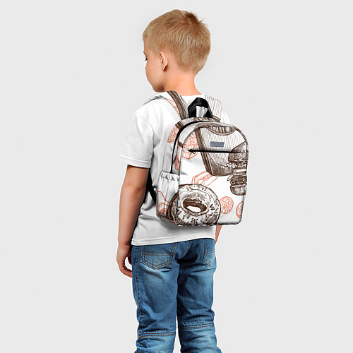 Детский рюкзак Вкусности / 3D-принт – фото 5