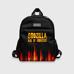Детский рюкзак Годзилла, цвет: 3D-принт