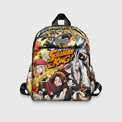 Детский рюкзак ШАМАН КИНГ Король Шаманов, цвет: 3D-принт