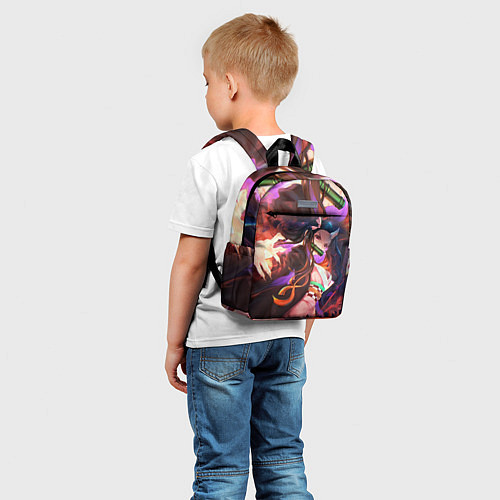 Детский рюкзак NEZUKO НЕЗУКО KNY / 3D-принт – фото 5