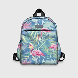 Детский рюкзак Фламинго, цвет: 3D-принт