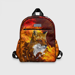 Детский рюкзак Огненный Лис, цвет: 3D-принт