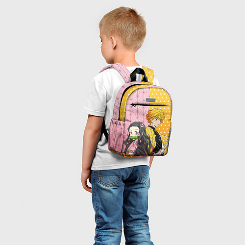 Детский рюкзак ЗЕНИЦУ И НЕЗУКА КЛИНОК / 3D-принт – фото 5