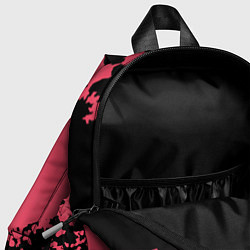 Детский рюкзак BTS LOGO БТС ЛОГОТИП, цвет: 3D-принт — фото 2