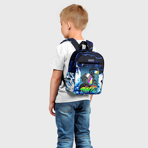 Детский рюкзак DAFT PUNK : MUSIC ALIVE / 3D-принт – фото 5
