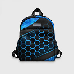 Детский рюкзак 3D luxury blue 3Д СОТЫ и плиты, цвет: 3D-принт